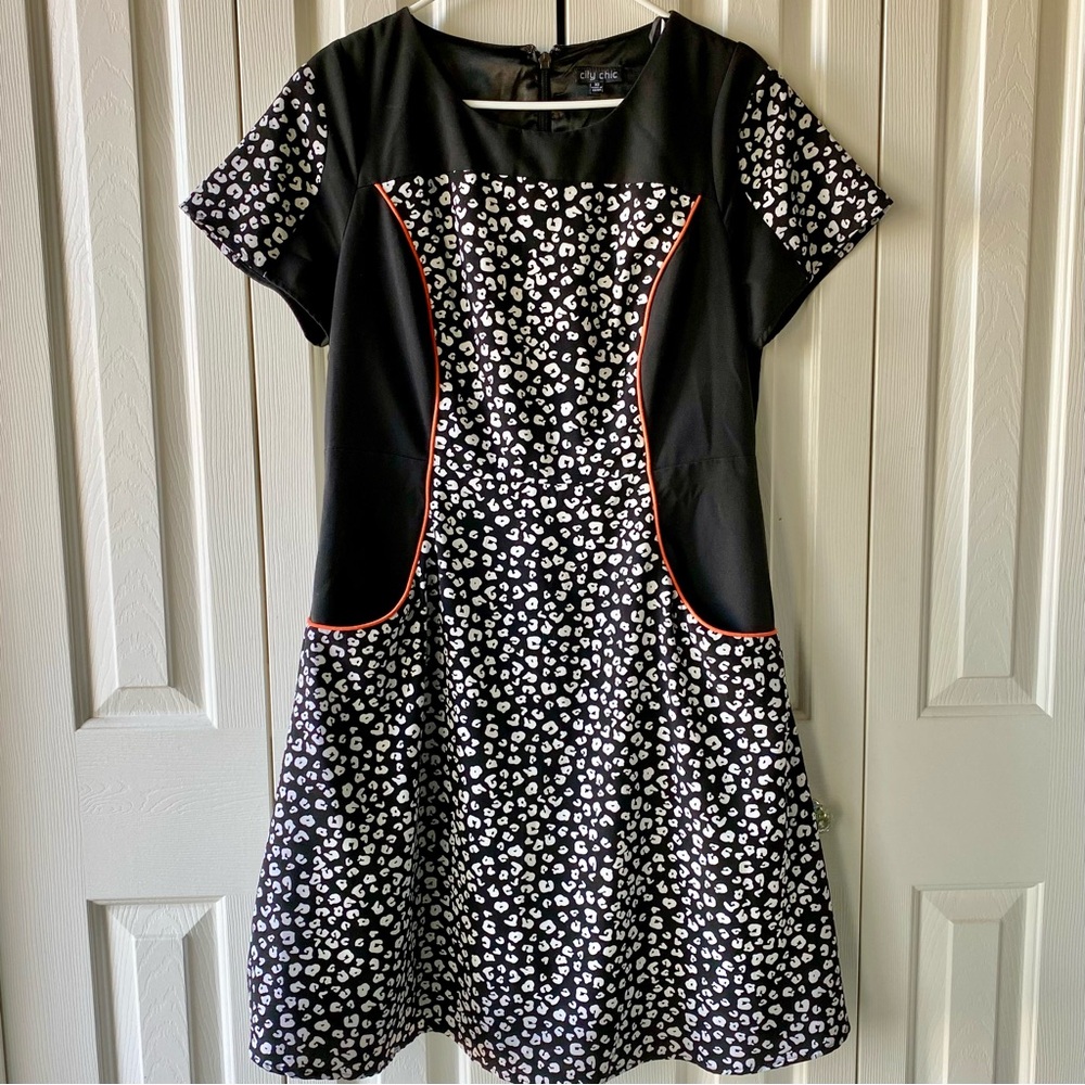 City Chic Elegant Black Dress